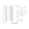 KKHMF 5pcs CD74HC4067 CMOS 16 Channel Digital Analog Multiple Breakout Module Compatible with Arduino