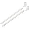 Plastic Water Bottle with Bite Valve and Straw Reusable Leakproof Travel