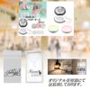 S.fields.inc Face Powder Case with Puff, 3 Color Set, Portable, Mesh, Refill, 0.1 oz (3 g), Mini Size