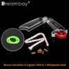 2 Pack Keychain Peanut Lighter EDC Mini Waterproof Lighter for Fire Starter Survival Emergency Use
