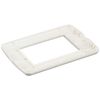 VIMAR IDEA Series 3 Modules Wall Plate - Rondo White Glossy