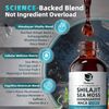 2*Himalayan Shilajit Drops 12-in-1 Complex Sea Moss,Ashwagandha,Maca 60ML/2 oz