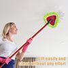 5PCS Spin Mop Replacement Head Compatible with vileda 1-Tank System,2 Microfiber+2 Chenille Spin Mop Refill Replace for vileda,Washable Mop Replace Head for Floor Deep Clean