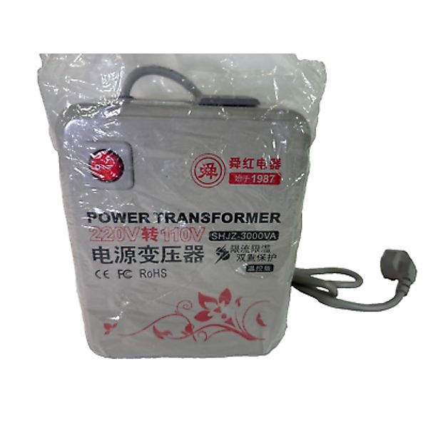 3000VA Power Transformer 220V-110V Voltage Converter Shunhong SHJZ3K #PT22