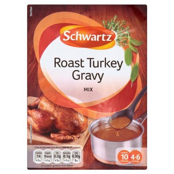 Schwartz Classic Roast Turkey Gravy Mix 25g case of 8