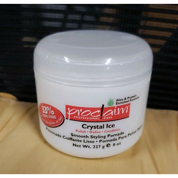 (6) Proclaim Professional Care Crystal Ice Smooth Styling Pomade 8 oz 