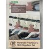 Wardrobe Fresheners Moth Repellent Set