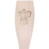 Large 'Coffee Machine' Wooden Cooking Spatula (SA00023940)