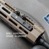 Monstrum Scout Light Mount | Compatible with Surefire M300/M600 Series/Streamlight Protac Series | Extended 45 Degree Offset Mount