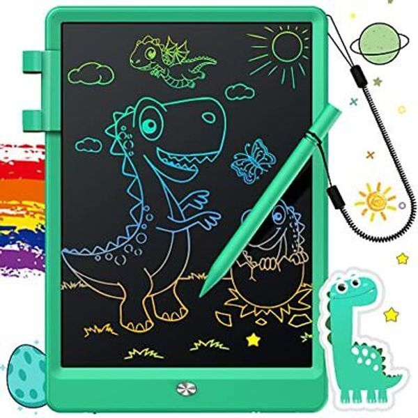 LCD Writing Tablet, Doodle Board Toys Gifts for 3 11"W x 7.5"H Wonderful Green