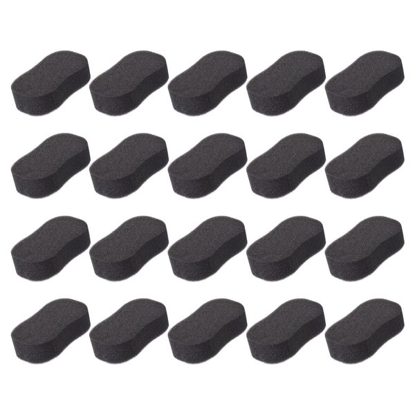 20pcs Sponge Brush Sponge for Face Sponge Sweep Brush Sponge Brush Neckline Duster Brush Hairdressing Brush Removal Brush Facial Clean Sponge Mat