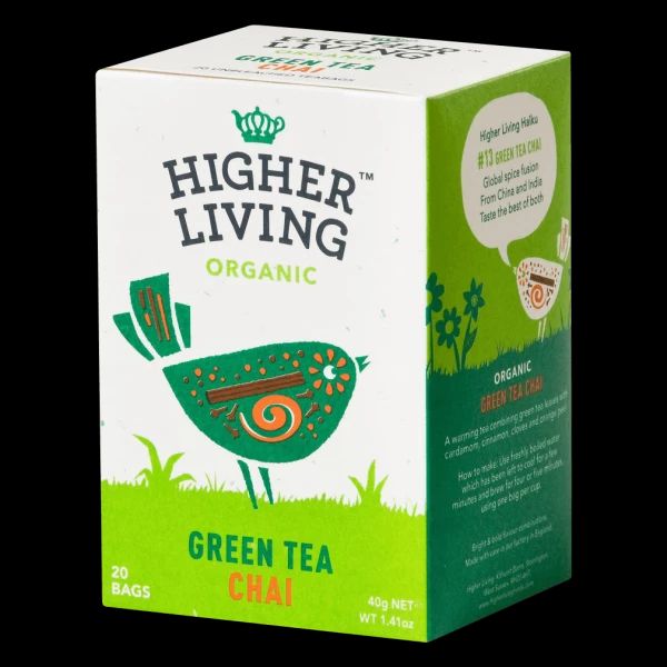 Bio Tea Green Tea Chai, 20Btl