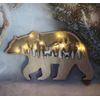 Rustic Bear Decor - Farmhouse Decor Bear Statue - Decorative Cabin Decor
