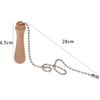 Zhuluck Ceiling Fan Pull Chains, Wooden Pull Chain Extension for Ceiling Light Lamp Fan Chain Home Improvement Tools
