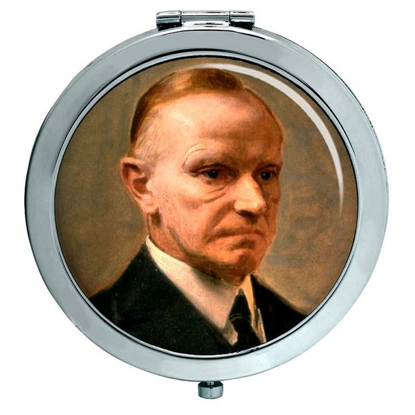 President Calvin Coolidge Compact Mirror