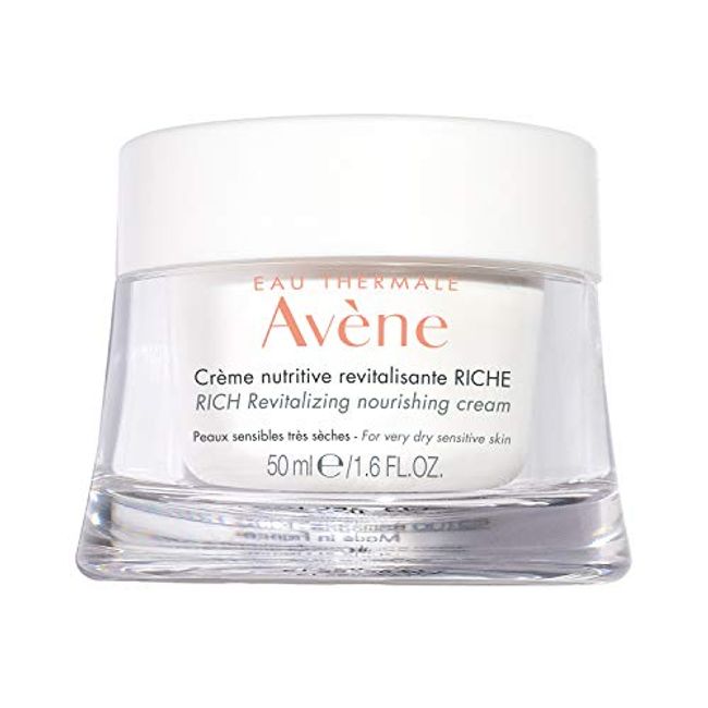 Eau Thermale Avene RICH Revitalizing Nourishing Cream, Ultra Nourishing Face Moisturizer, Non-comedogenic 1.6 fl. oz.