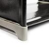 Black 3 Tiers 9 Compartments Multifunctional Assembled Storage Shelf 
