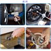Nut Remover Set, Nut Extractor Socket, Socket Set, Impact Bolt, Bolt Remover Tool Set, Easy Car Repair and Furniture Assembly, Nut Extractor Socket