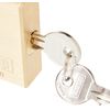 Kasp 170 K17090D Mono Brass Block Lock, Multicolor, 90 mm