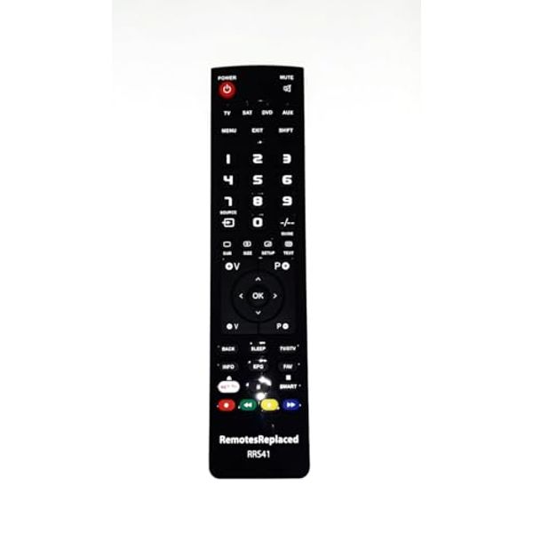 RemotesReplaced Remote Control Compatible with Saba A.SEL.ISIKLI