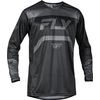 Fly Racing Rayce MTB/BMX Bicycle Jersey (Black/Charcoal, Small)