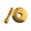 Wanyifa Ti Titanium Headset Stem Top Cap 1-1/8" with Titanium Bolt M6 x 35mm