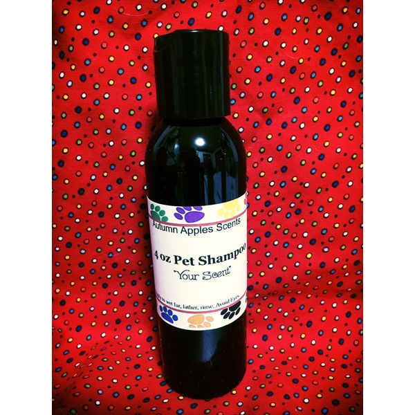 PET SHAMPOO! Peppermint Patty Scent!! 4 oz. For Dogs & Cats! Long Lasting Scent!