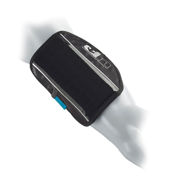Ultimate Performance Glastonbury Plus Phone/MP3 Armband - Black/Silver, One Size