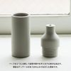 Sarasa Design Detergent Bottle b2c Squeeze Bottle (Warm Gray) Dish Detergent Dispenser Kitchen Refill Bottle
