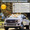 2pcs For Jeep Cherokee Accessory Car Windshield Sunshade Front Sun Shield Cover