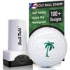 Ball Tatt - Palm Tree Golf Ball Stamp Marker Quick-Dry Self-Inking Ball Stamper