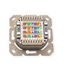 Value 25998490 Cat.6A Wall Box Flush-Mounted Horizontal White