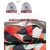 Satin Cap for Curly Hair Sleeping Silk Adjustable Red