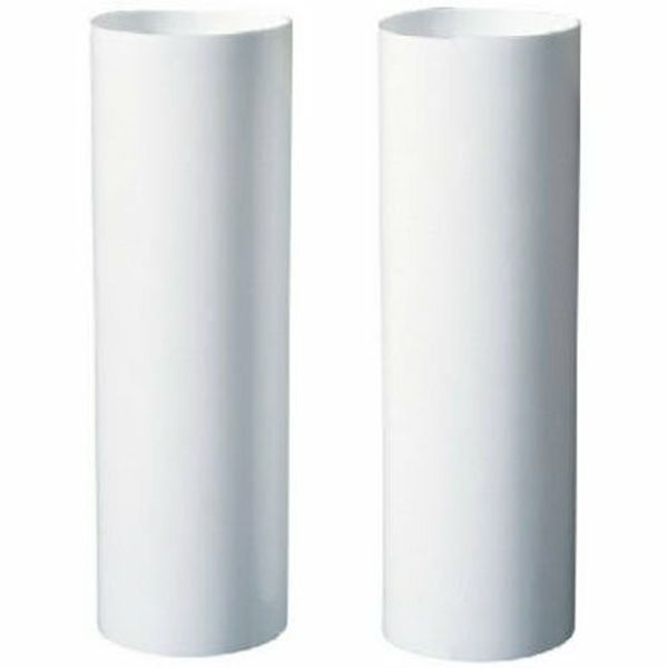 Westinghouse 7037100 - Two White 4" Candle Socket Covers