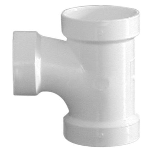 Genova Products 71123 Sanitary Tee Pipe Fitting, 2" x 1 1/2" x 1 1/2"