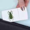 'Botanical Green Beetle' Pill Box with Tablet Splitter (PI00028541)