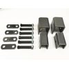 Single Axle Weld on Utility trailer Double-Eye Leaf spring Hanger Kit