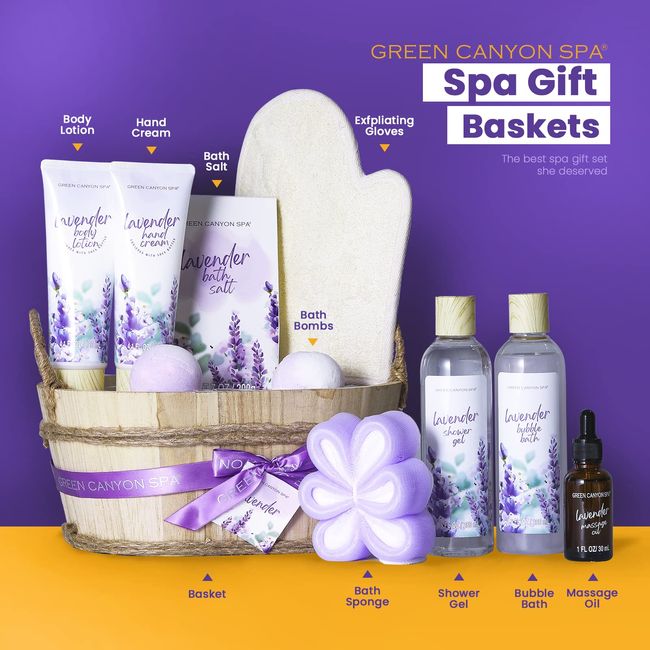  Birthday Gifts Box for Women, Christmas Gift Basket