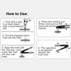Rivet Nut Tool Hand Blind Riveter, BT‑606 Rivnut Riveting Tools with Nut Setting System M3 M4 M5 M6 M8 Rivets Nuts