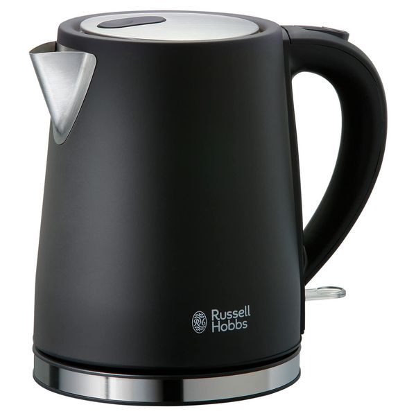 Oishi & Associates Russell Hobbs 7013JP-BK Electric Kettle, 1.0L Basic, Black