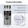 ATOMUS Brow Mapping String Set with 10g White Brow Paste 30m White Brow Mapping Thread 2pcs Eyebrow Brush for Microblading Lip Tool Accessories