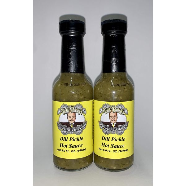 Todd Bosley's World Famous Dill Pickle Hot Sauce (2 Pack)