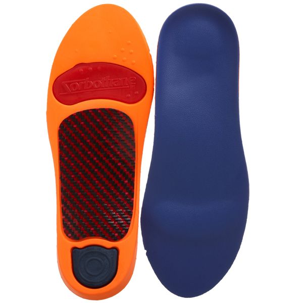 Sorbothane Ultra Graphite Arch Insole,Blue,Men's 14-15 M