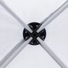 Pop Up Canopy Tent 10 x 10 FT Foldable Waterproof Adjustable Height W/ Bag White