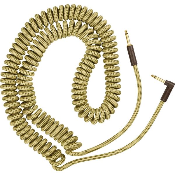 Fender Shield Deluxe Coil Cable, 30', Tweed