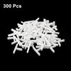 sourcing map 300Pcs Wall Floor Tile Plastic T-Shape Spacers Tiling Tools 2mm 1/16" Tile Spacers for Ceramic Tile Installation, White
