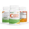Candida Combat, inhibidor de hongos probiótico-60 Cápsulas