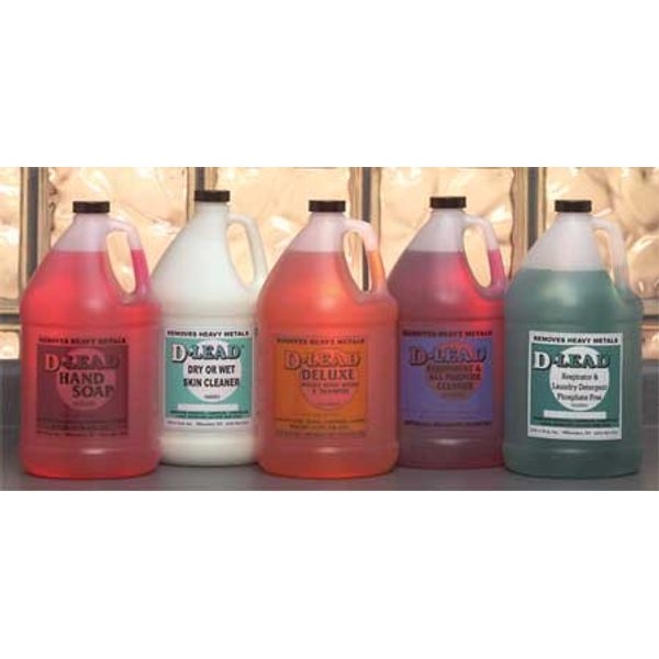 D-LEAD 1 gal. Bubble Gum Laundry and Respirator Detergent