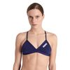 ARENA MaxLife Women's Solid Tie Back Bikini Top Shirt (Pack of 1)