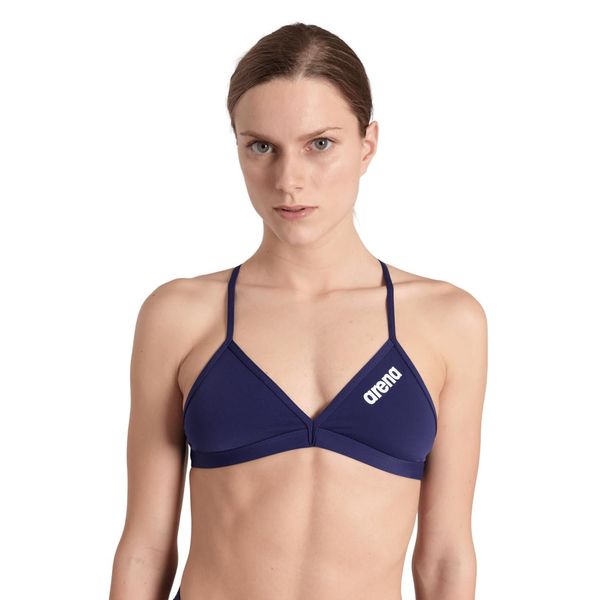 ARENA MaxLife Women's Solid Tie Back Bikini Top Shirt (Pack of 1)